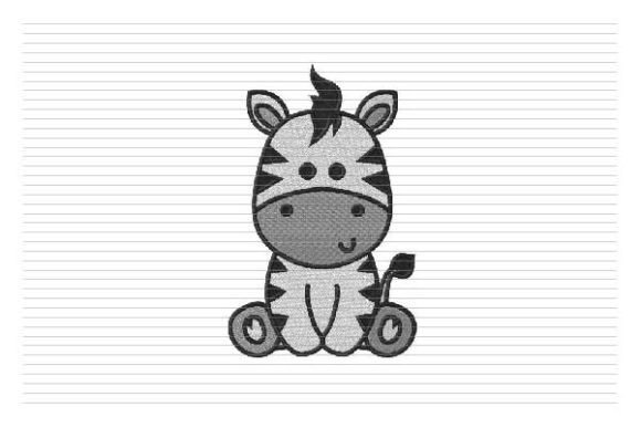 Baby Zebra Embroidery: A Holiday Design Review