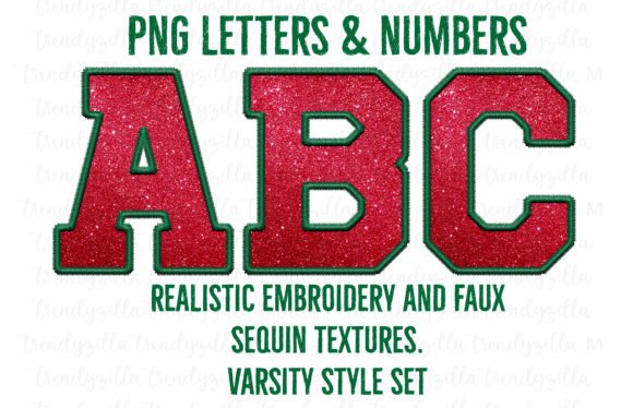 Faux Embroidery Sequin Letters Review