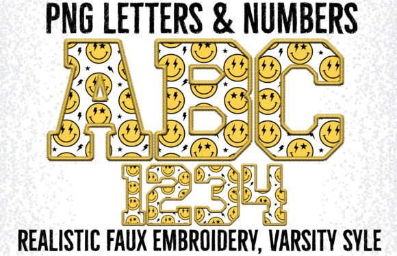 Groovy Retro Yellow Faux Embroidery Review