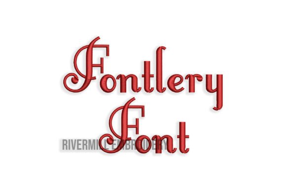 Review: 1 1 2 Fontleroy Embroidery Font for Craft Fairs