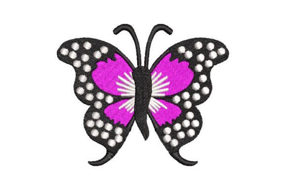 Review: Black Butterfly with Purple Embroidery for Craft Fairs