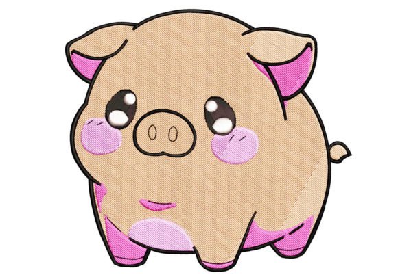 Review: Digitized Cute Piggy Embroidery Delight