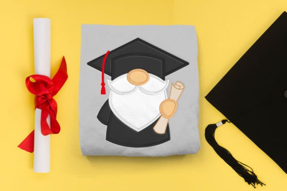 Review: Graduation Gnome Applique Embroidery