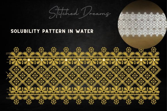 Reviewing Embroidery Borders of Water-soluble