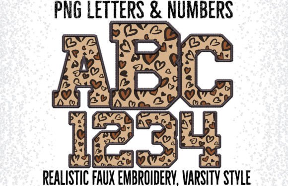 Reviewing Leo Valentine Faux Embroidery Letters