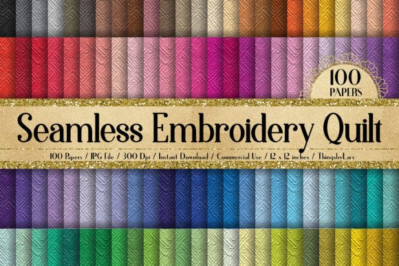 Reviewing Seamless Embroidery Stitch Quilt for Brand Merch