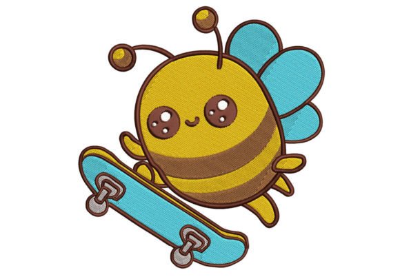Reviewing the Adorable Bee Embroidery Digitizing Pattern