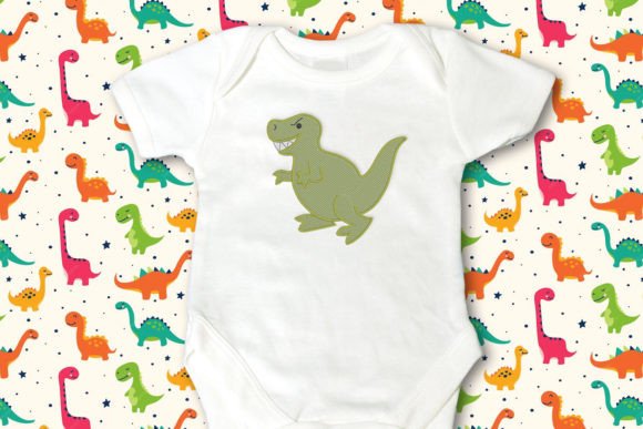 T-Rex Mini Embroidery: A Craft Fair Review